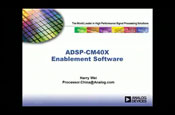 ADSP-CM40xEnablement Software