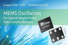 SiTime推出差分MEMS振荡器SiT9501，可节省高达50%的空间