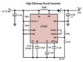 Linear LT3958输出可正可负DC-DC电源转换方案