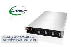 Supermicro推出搭载NVIDIA A100 GPU的全集成式系统 
