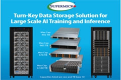 Supermicro推出适用于AI存储的机柜级全方位解决方案 加速高性能AI训练和推理的数据存取