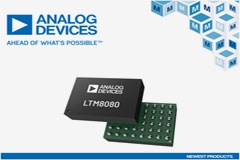 贸泽开售用于低噪声敏感型应用的Analog Devices LTM8080 μModule稳压器