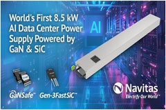GaN+SiC！纳微全球首发8.5kW AI数据中心服务器电源